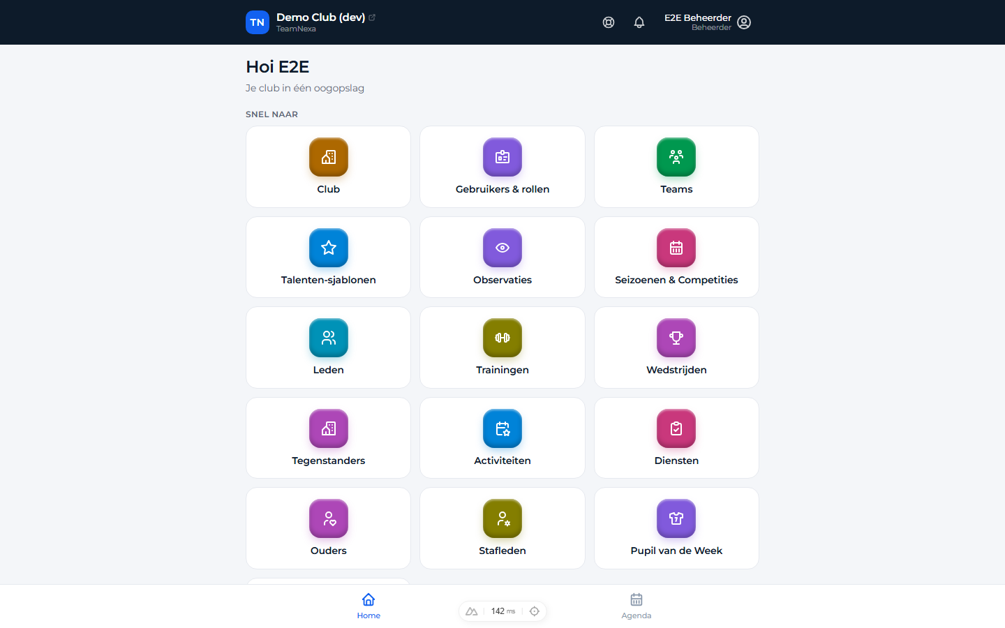 TeamNexa — Dashboard