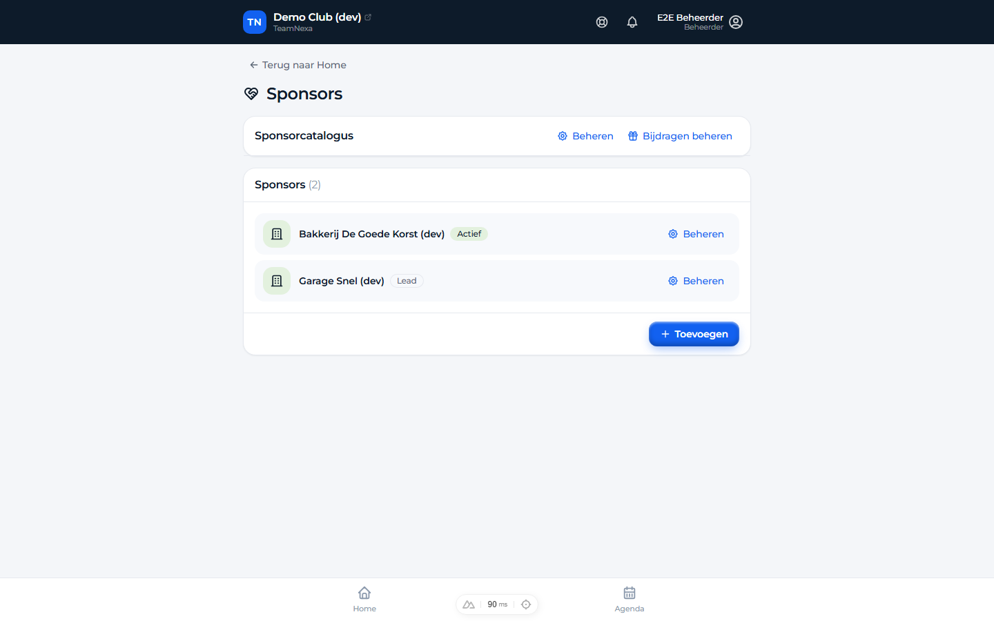 TeamNexa — Sponsoren